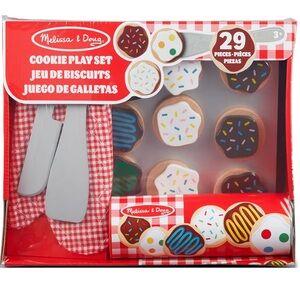 NWT- Melissa & Doug Red Cookie Play Set with Colorful Frosting and Toppings
